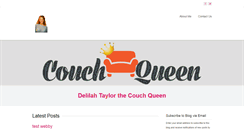 Desktop Screenshot of couchqueen.com