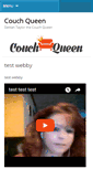 Mobile Screenshot of couchqueen.com